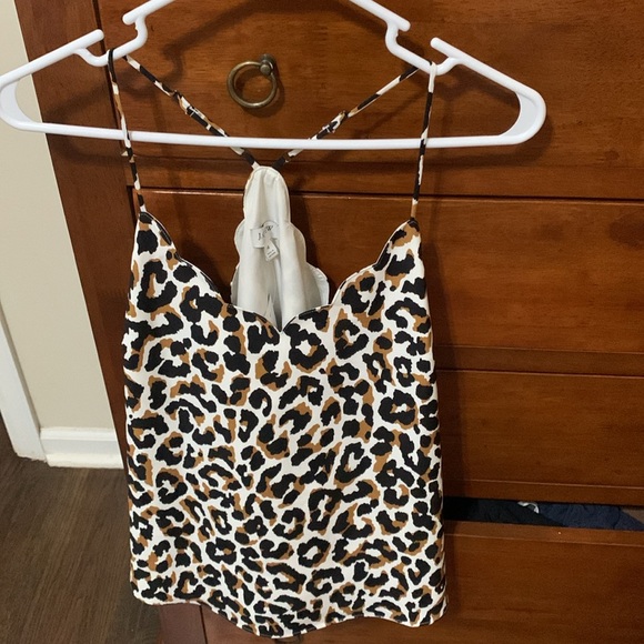 Animal print adjustable strap top - Picture 6 of 7